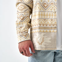 Thumbnail for Vintage Heavyweight Flannel - Whitetail Aztec - Cream