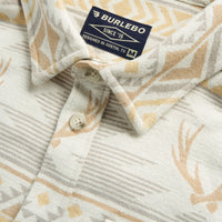 Thumbnail for Vintage Heavyweight Flannel - Whitetail Aztec - Cream