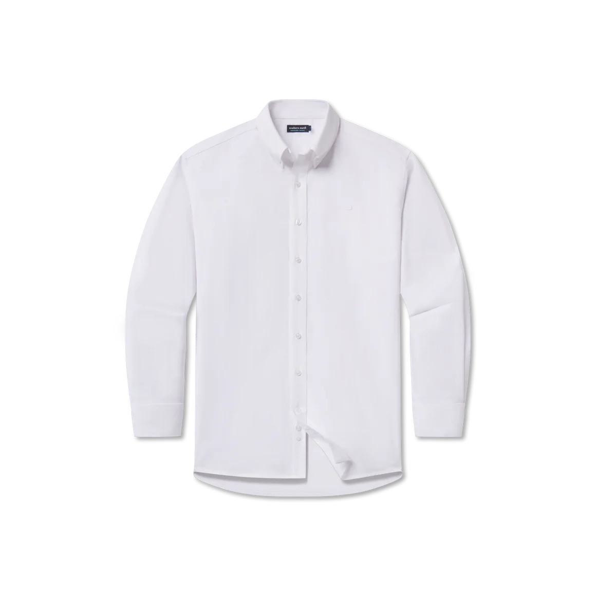 White Classic Oxford Button Down Dress Shirt