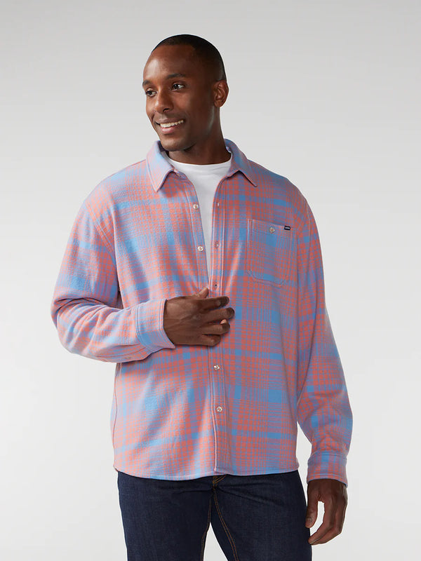 The Well Plaid Knit Faux Flannel