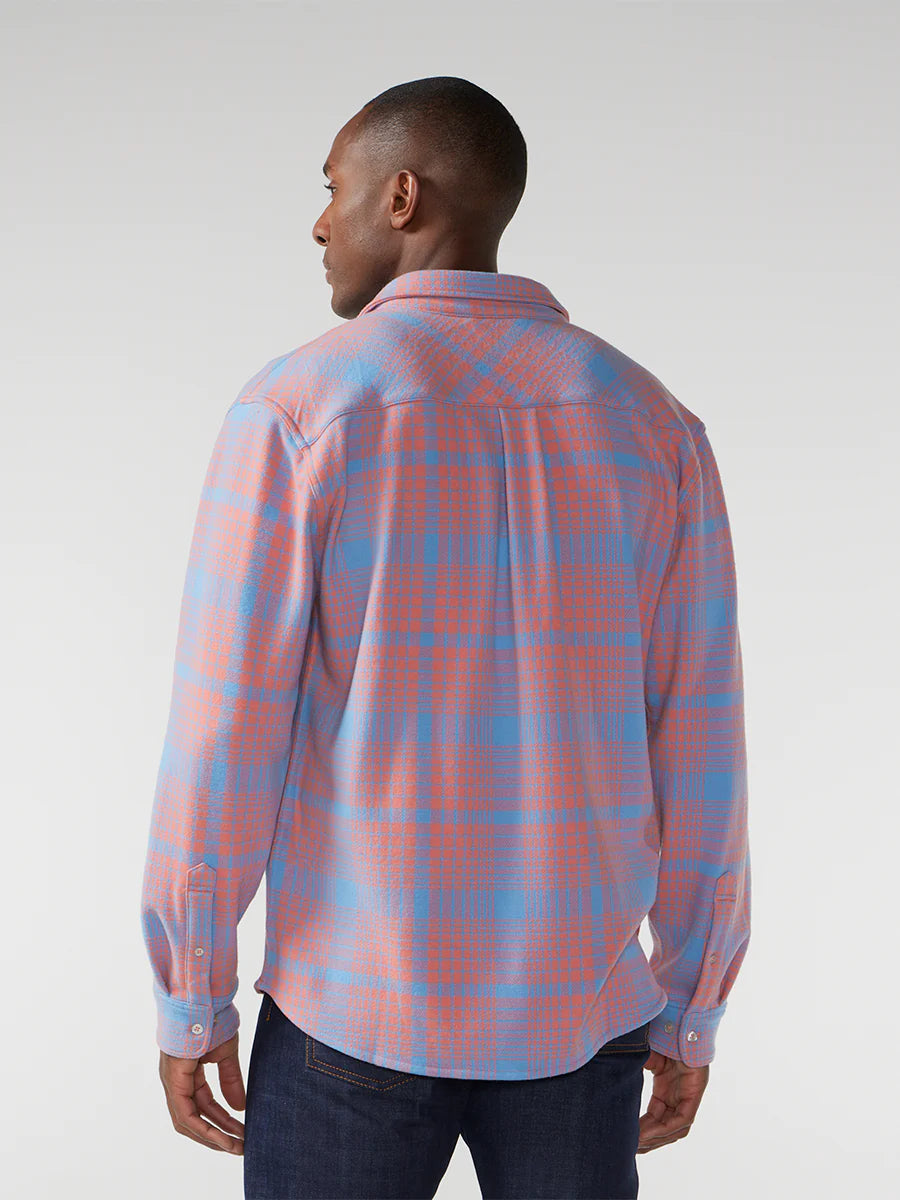 The Well Plaid Knit Faux Flannel