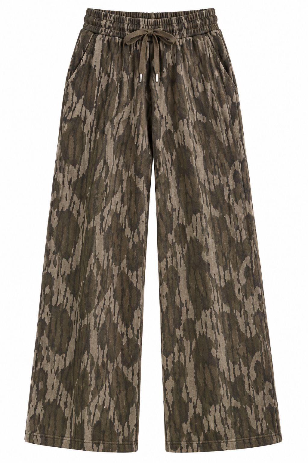 PREORDER | Lulu Mac Mossy Oak Fleece Wide Leg Pants
