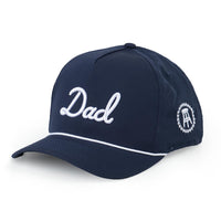 Thumbnail for Dad Imperial Rope Cap - Navy