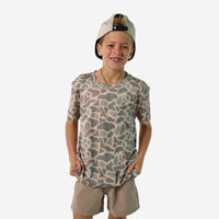Thumbnail for Youth - Go To Tee - Classic Deer Camo