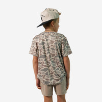 Thumbnail for Youth - Go To Tee - Classic Deer Camo