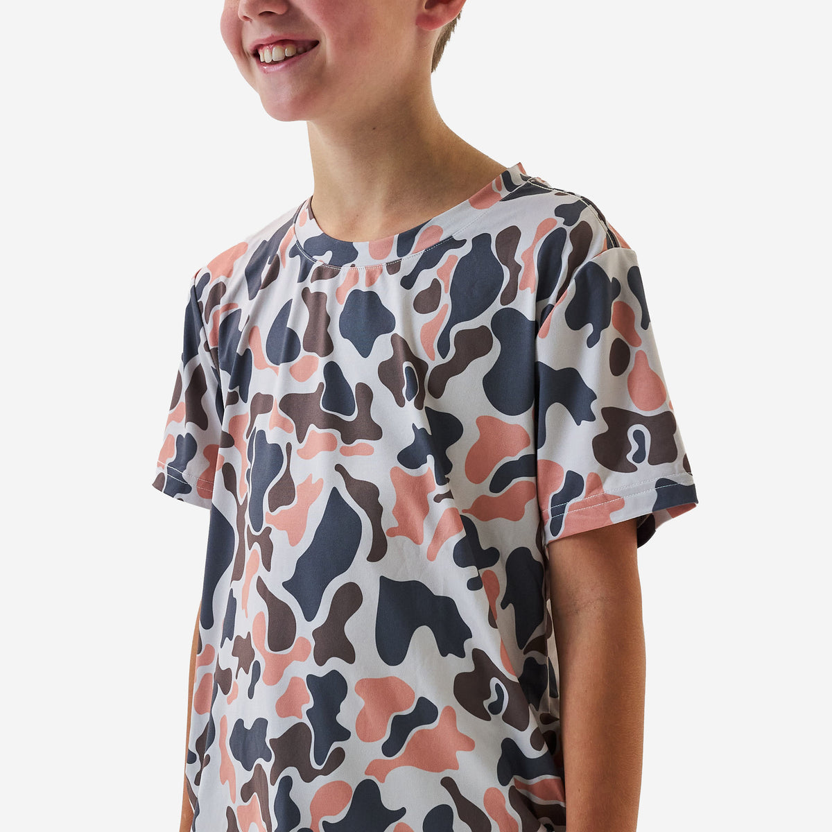 Youth - Go To Tee - Vintage Camo