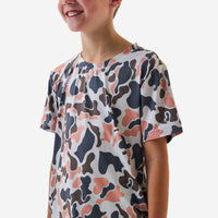Thumbnail for Youth - Go To Tee - Vintage Camo
