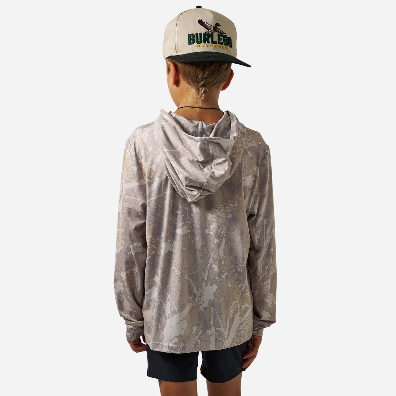 Youth Performance Hoodie - Drifter Camo