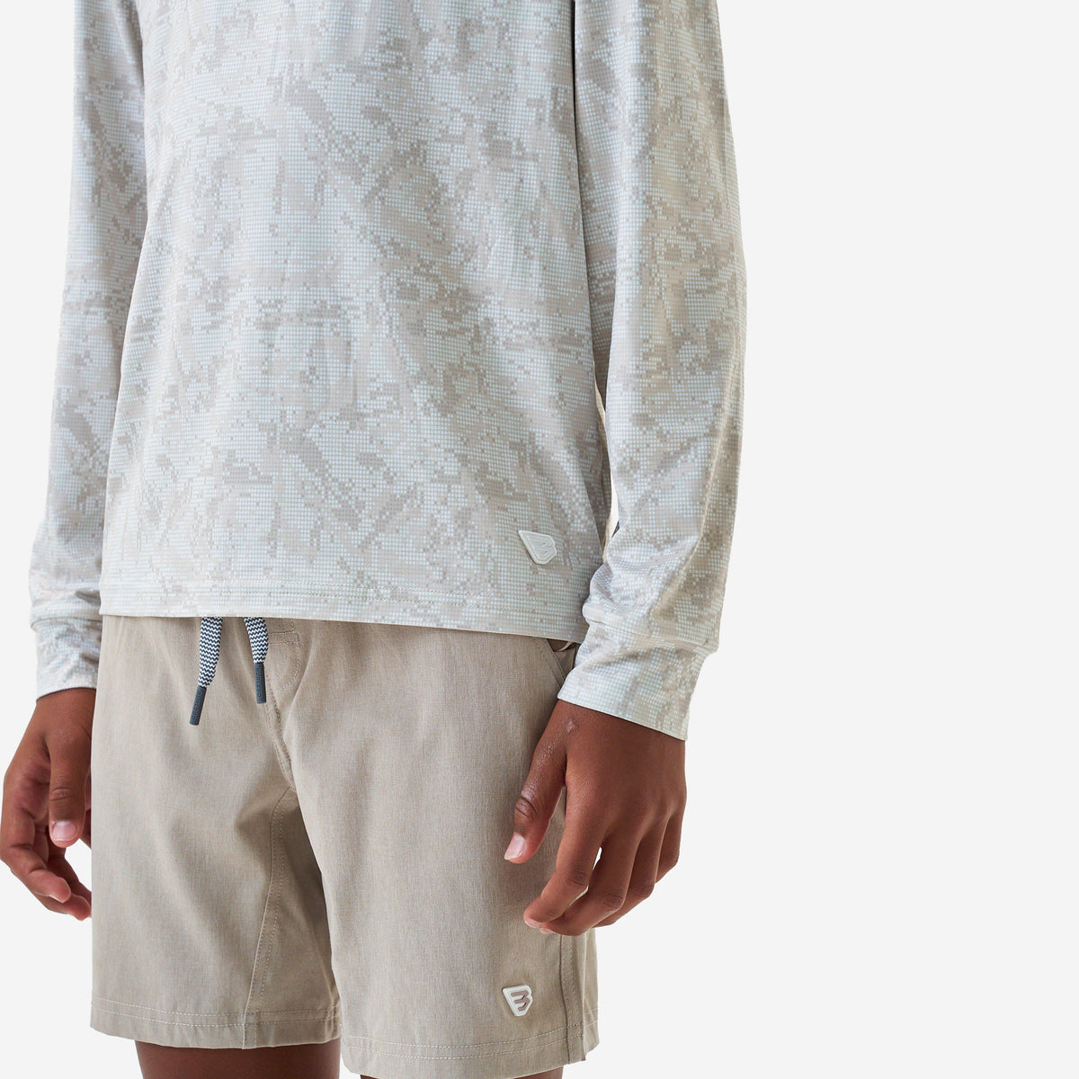Youth Performance Hoodie - Digi Camo Ivory