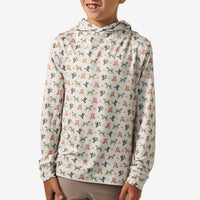 Thumbnail for Youth Performance Hoodie - Mallard Duck Dog