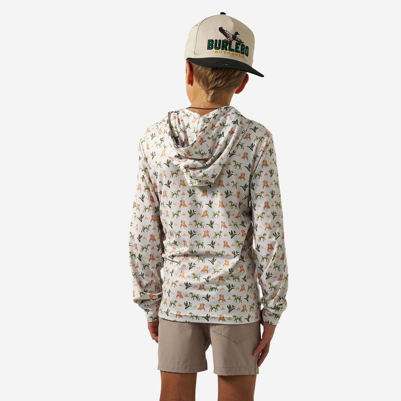 Youth Performance Hoodie - Mallard Duck Dog