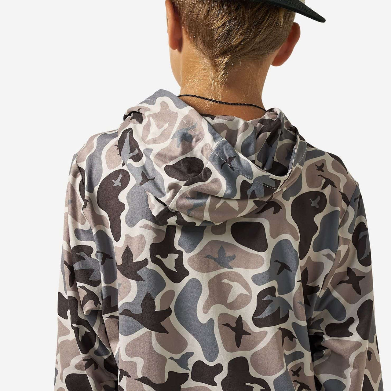 Youth Performance Hoodie - Mallard Mayhem Camo