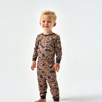 Thumbnail for Youth Pajama Set -Gauge Camo