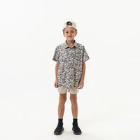 Thumbnail for Youth Performance Western Shirt - Classic Deer Camo