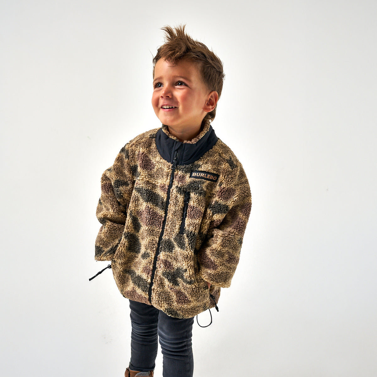 Youth - Full Zip Jacket - Rocky Mountain Sherpa
