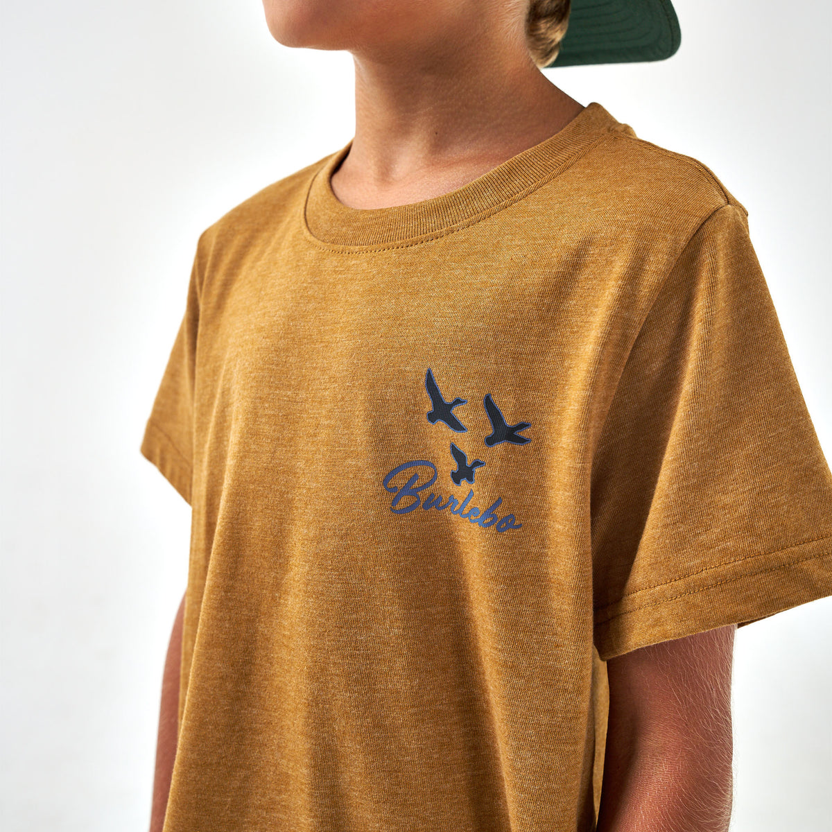Youth Duck Dog SS Tee - Light Brown