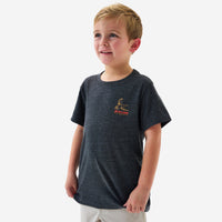 Thumbnail for Youth Duck Wild SS Tee - Heather Black