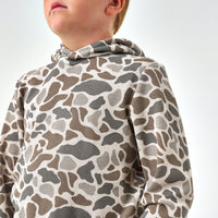 Thumbnail for Youth - Thermal Hoodie - Classic Deer Camo