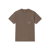 Thumbnail for Youth Inflight Camo SS Tee - Carajillo Brown