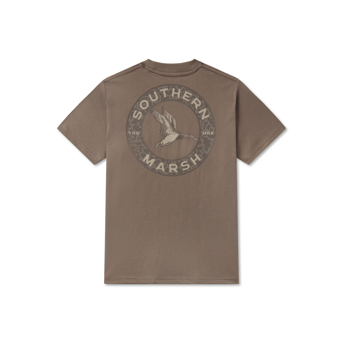 Youth Inflight Camo SS Tee - Carajillo Brown