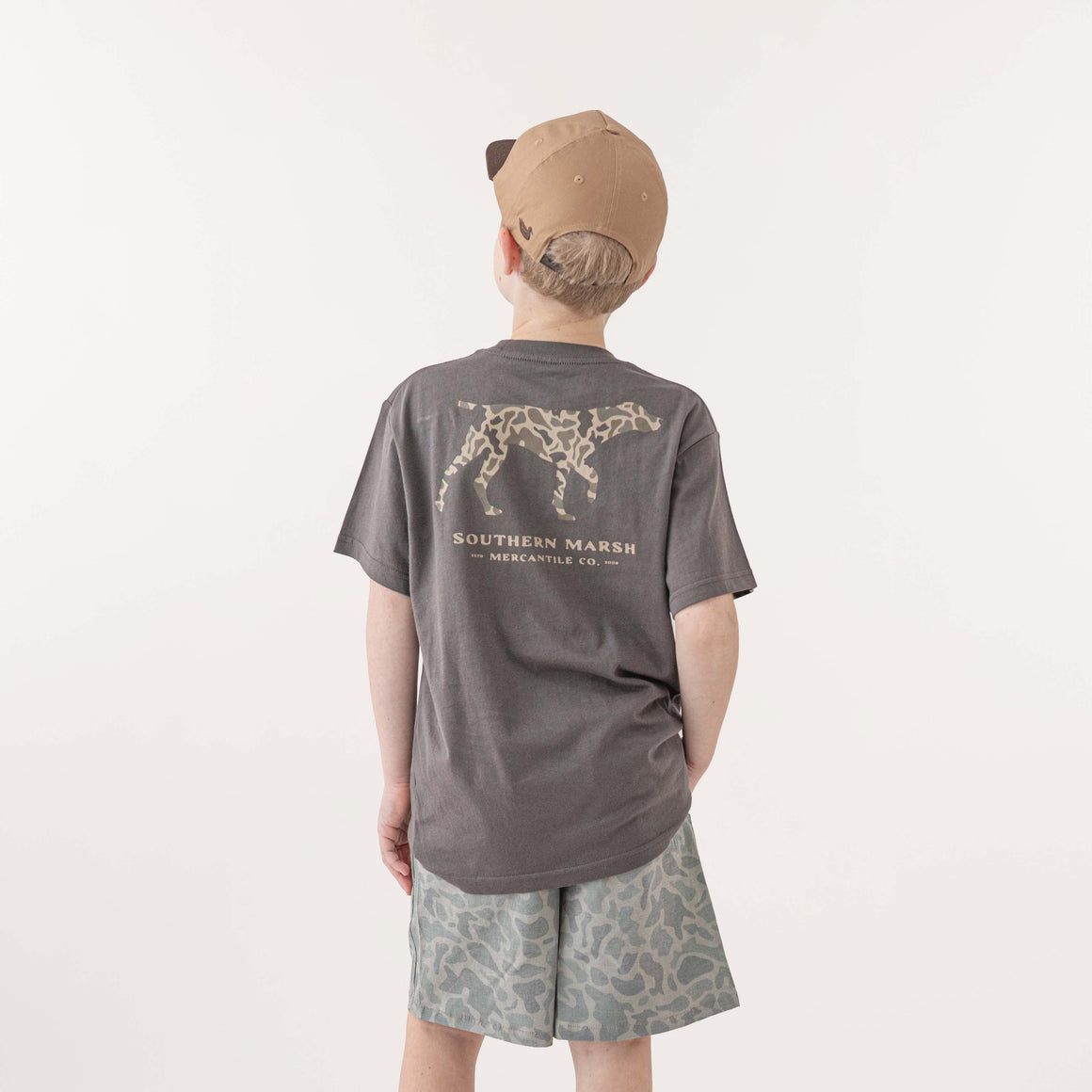 Youth Southern Marsh  Originals - Camo - Pointer Tee
