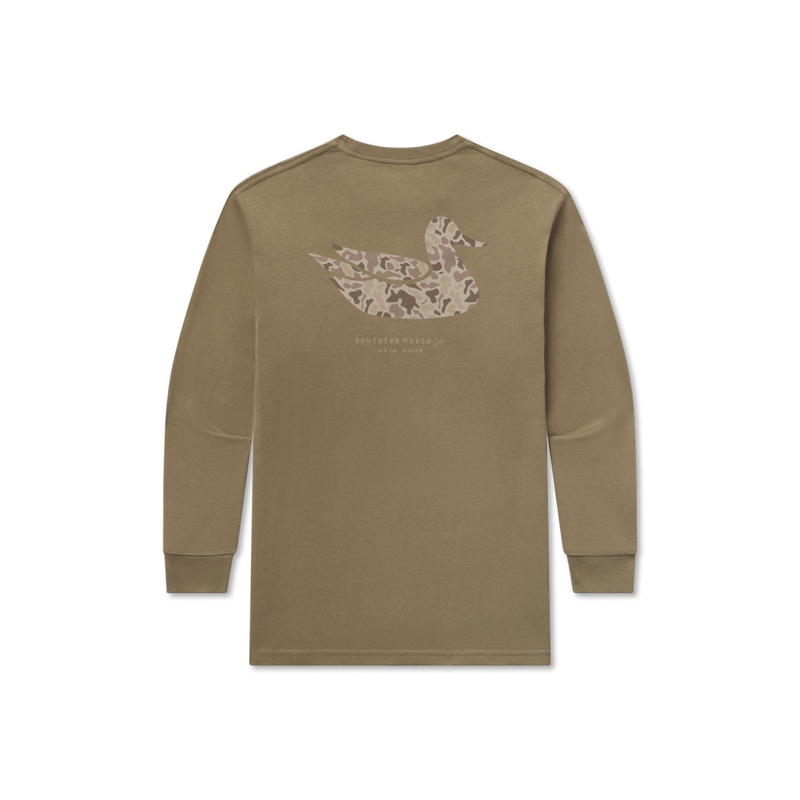 Youth Duck Original LS Tee - Moss Green