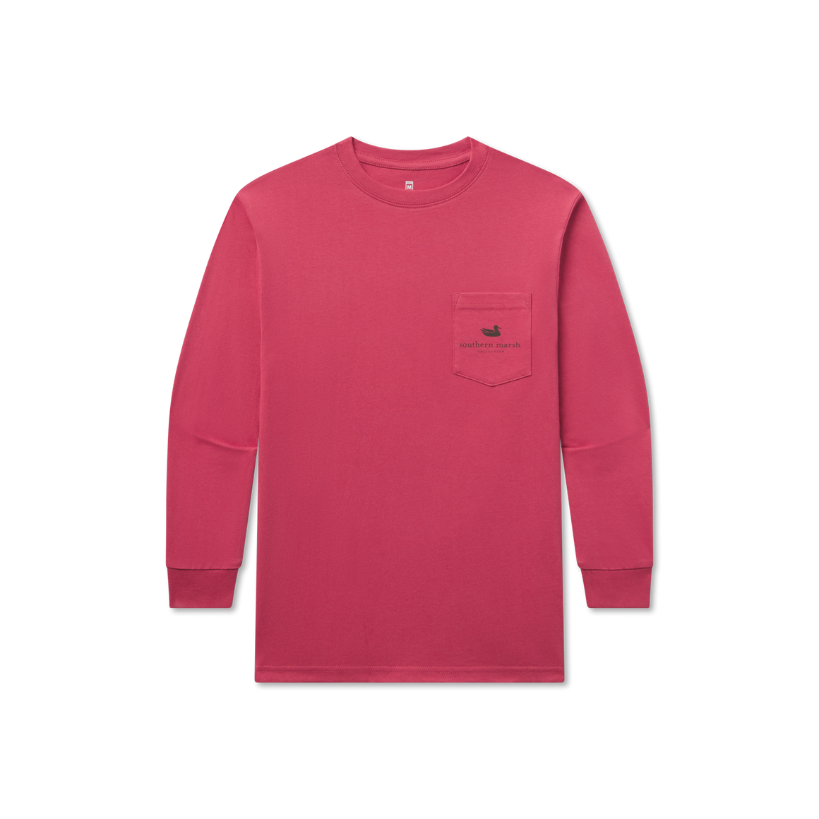 Youth Pointer Uplander LS Tee - Red