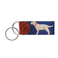 Thumbnail for Yellow Lab Key Fob - Classic Navy