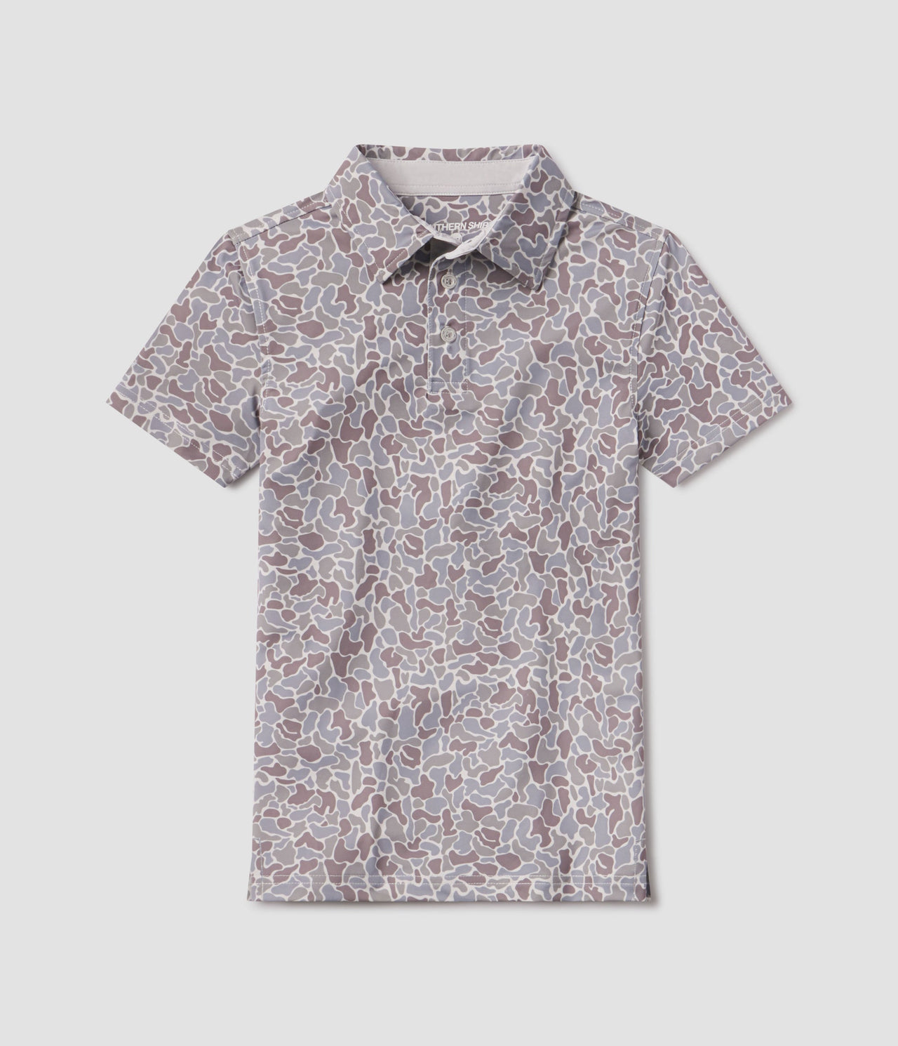 Youth Hunters Hideaway Printed Performance Polo - Ridgeline