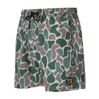 Thumbnail for Youth - Roost Old School Camo Athletic Active Performance Shorts
