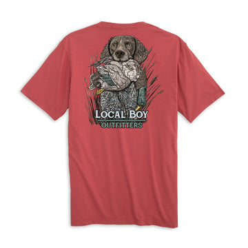 Youth GSP Retrieve SS Tee - Brick