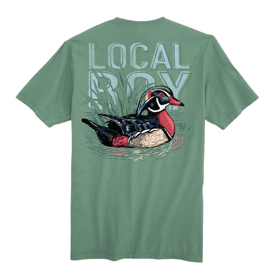 Youth - Wood Duck SS T-Shirt - Green