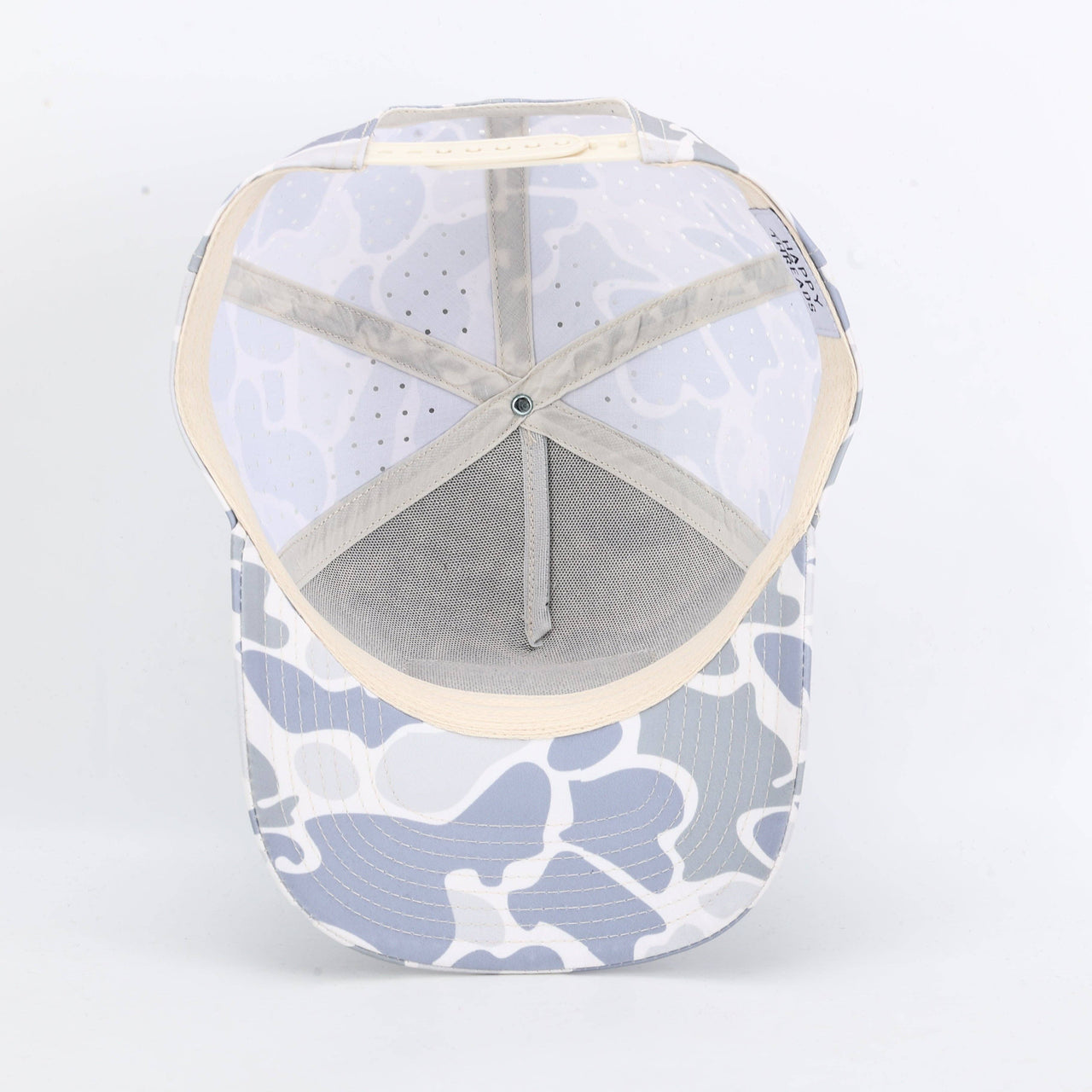 “Tap It In” Rubber Patch Gray Camo Hat