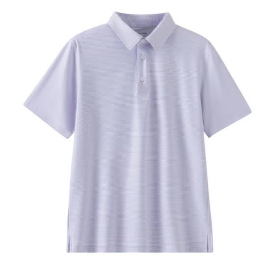 Micro Purple/White Polo
