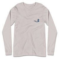 Thumbnail for Made In America LS Tee - Light Grey