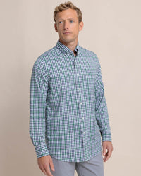 Thumbnail for Intercoastal Haywood Plaid Sport Shirt - Fir