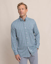 Thumbnail for Intercoastal Haywood Plaid Sport Shirt - Fir