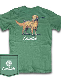 Thumbnail for Caddie Club Retriever SS Tee - Green