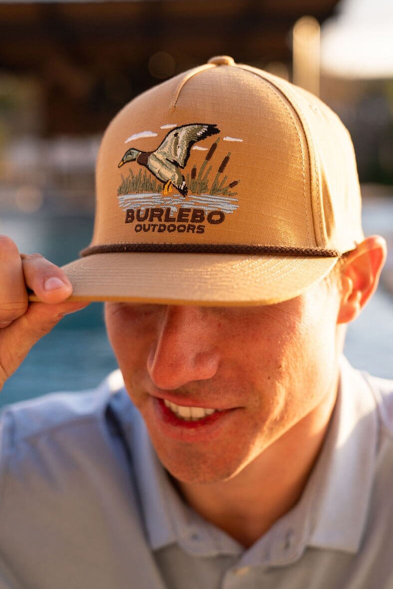 Duck on Pond Cap - Cowboy Tan