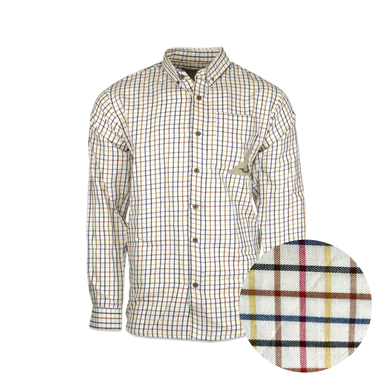 Lighthouse Cape Lookout LS Button Down Shirt