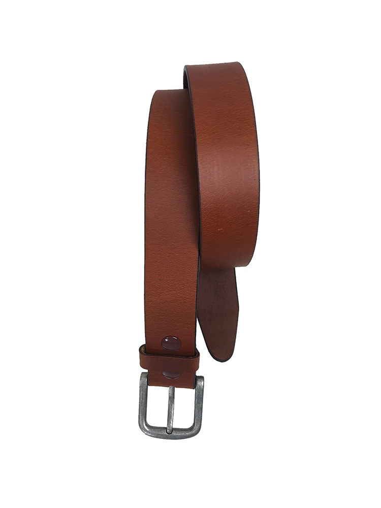 Classic Brown Leather Belt