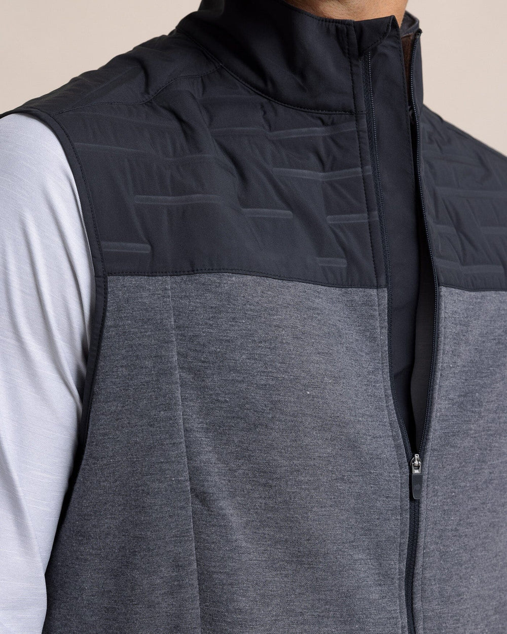 Coligny Quilted Vest - Caviar Black