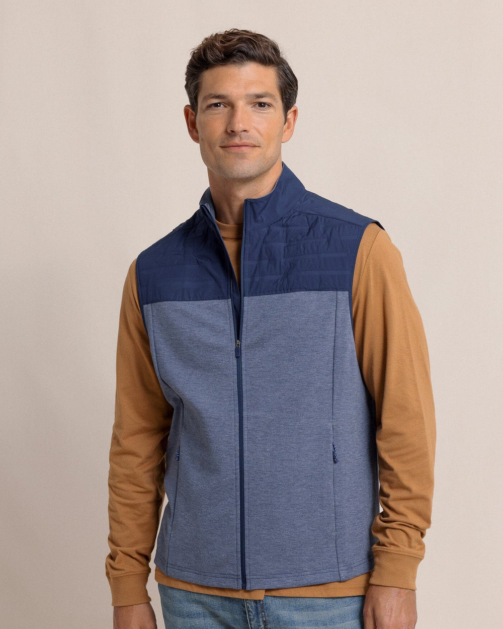 Coligny Quilted Vest - Dress Blue