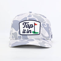 Thumbnail for “Tap It In” Rubber Patch Gray Camo Hat