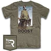 Thumbnail for Roost Skeleton Hunter SS Tee - Charcoal