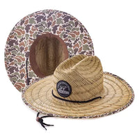 Thumbnail for Fieldstone Old School Camo Straw Hat
