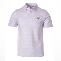 Thumbnail for Youth - Purple Lavender Marshall Striped Polo