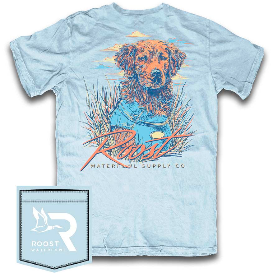 Roost Retriever SS Tee - Chambray
