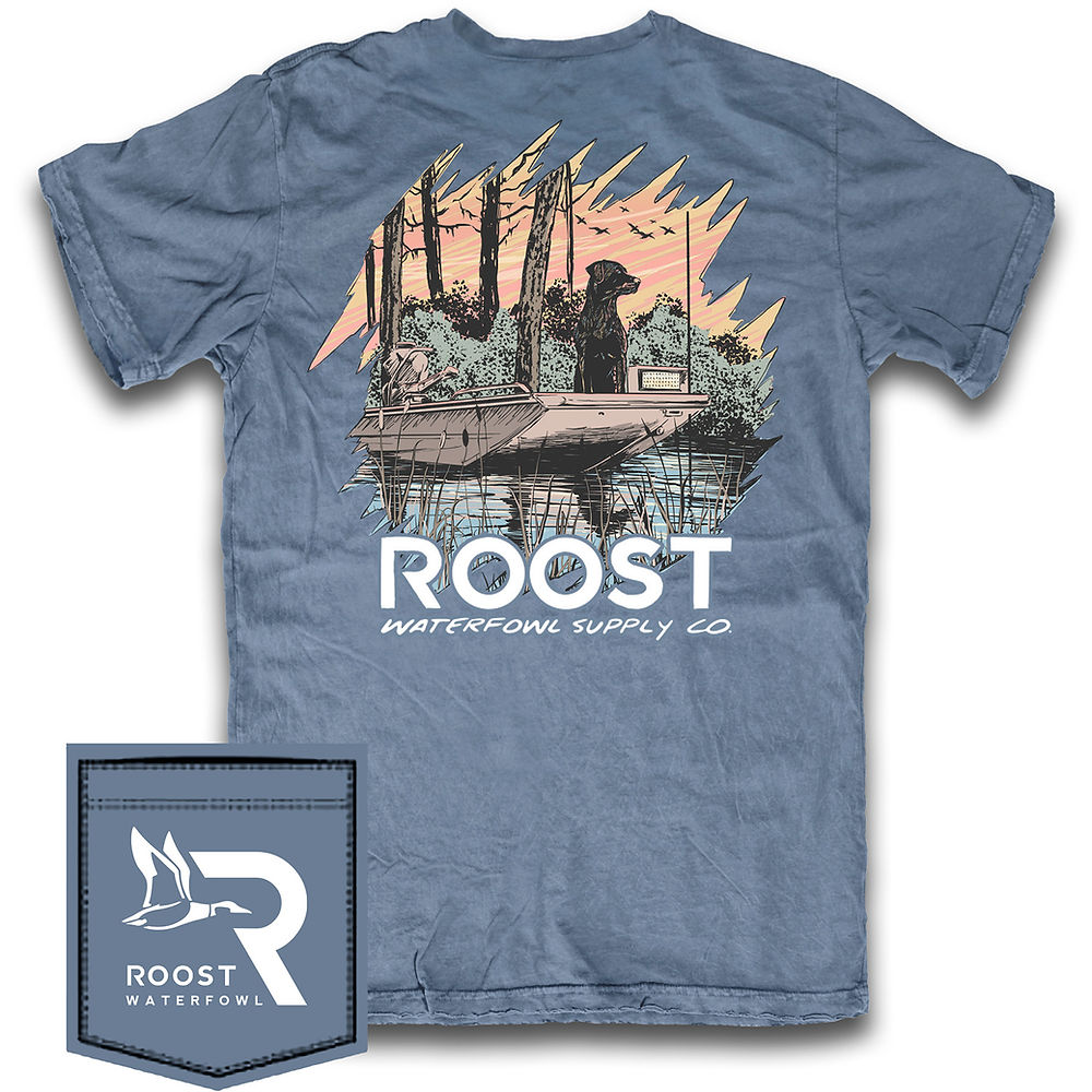 Roost First Mate SS Tee - Saltwater