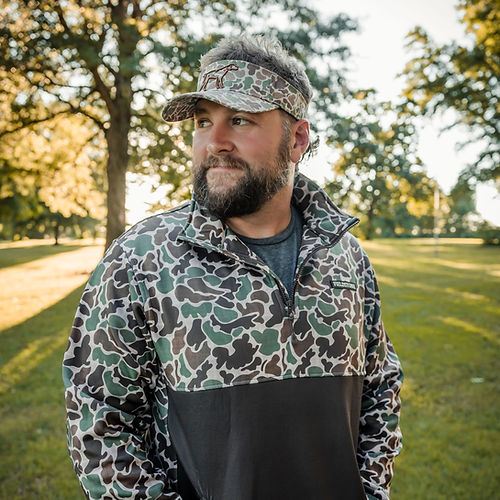 Backwoods Camo Overland Quarter Zip